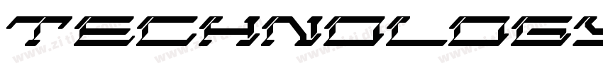 Technology Italic字体转换 Technology Italic字体转换